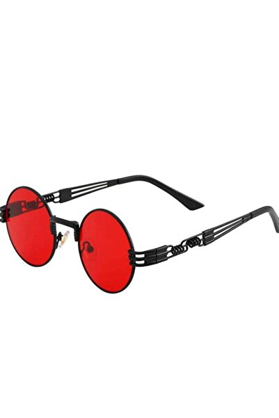 Arabest Vintage Round Metal Sunglasses,Retro Steampunk Hippie Style Circular ...
