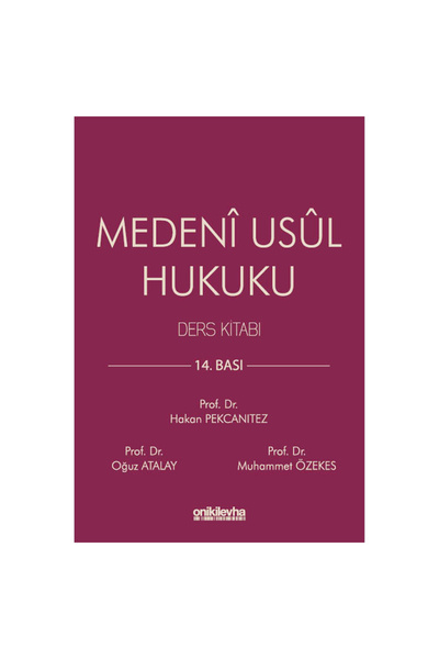 Savaş Yayınevi Medeni Usul Hukuku Ders Kitabı - Hakan Pekcanıtez, Oğuz Atalay...