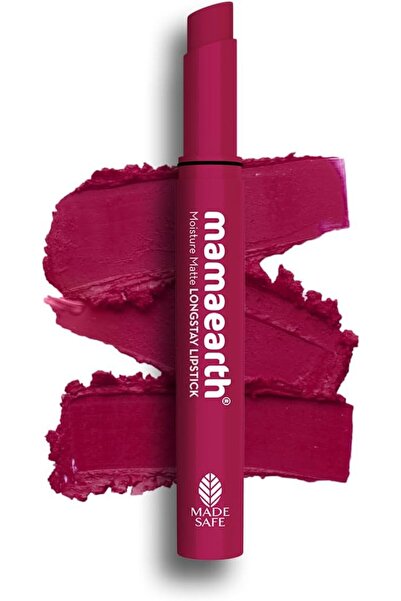 Mamaearth Moisture Matte Longstay Lipstick With Avocado Oil & Vitamin E For 1...