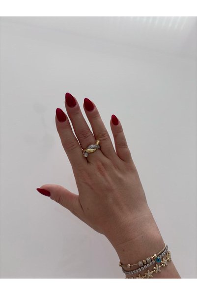 Didoria Accessory خاتم نسائي ذهبي اللون قابل للتعديل من Xuping - إليانور