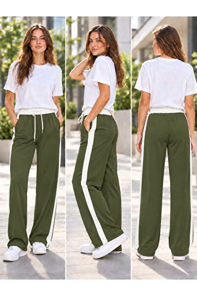 ECK MODA Γυναικείο παντελόνι φόρμας νέας σεζόν από ύφασμα Modal Full Lycra ελ...