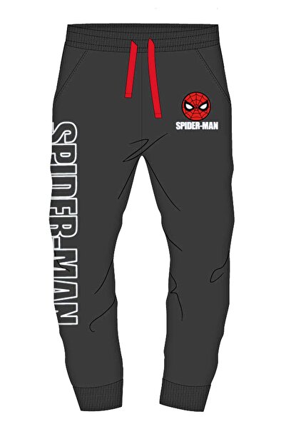 Marvel Spider-Man Classics Σπάιντερ-Μαν Μαύρο παντελόνι φόρμας 5-8 ετών με στ...