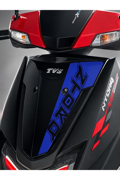 Banxtre TVS Ntorq 125 için Ön Panel için NTORQ Yazılı Parça Detay Dekor Sticker