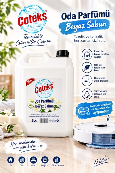 BEYAZ SABUN ODA KOKUSU 5 Litre