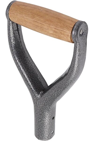 GENERAL D Grip Plastic Spade Handle Replacement, Y12.22in Inside Diameter Sho...