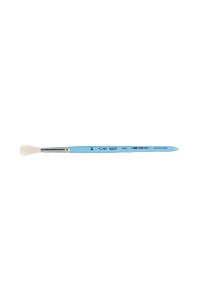 Koh-i Noor Set 4 x Pensula Rotunda Nr.12, Par Capra, Corp Lemn Colorat, Koh-I...