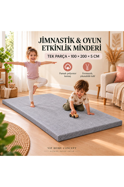 Vip Home Concept Market Ürünleri Jimnastik Minderi Çocuk Oyun ve Etkinlik Min...
