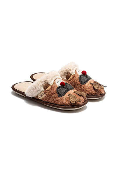 Twigy Mary Women's House Slippers Brown 37/41