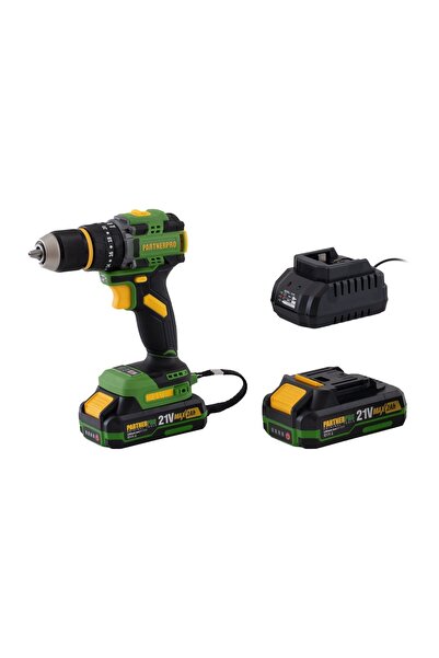 PartnerPro Mașină de filetat cu impact cu acumulator PPT332T, 2x21V 2Ah