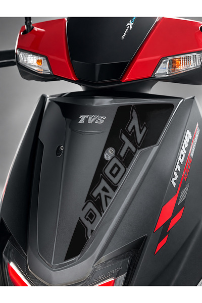 Banxtre TVS Ntorq 125 için Ön Panel için NTORQ Yazılı Parça Detay Dekor Sticker