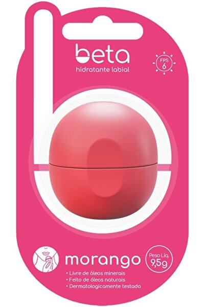 Beta Strawberry Lip Moisturizer 9 5G - Deep Moisturizing For Your Lips With S...