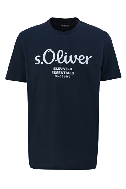 s.Oliver Ανδρικό T-shirt Navy Μπλε 2139909-59D1
