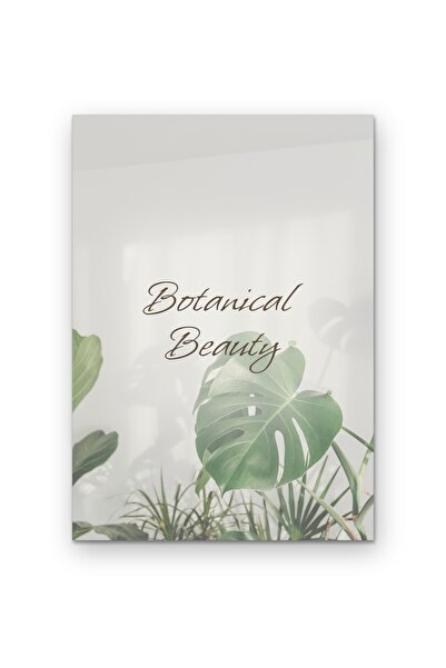 OEM Poster Cardboard 250g A4 Botanical Beauty, Wall Art with Quote, A4 Format