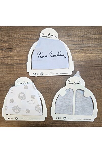 Pierre Cardin 3lü bebek şapkası