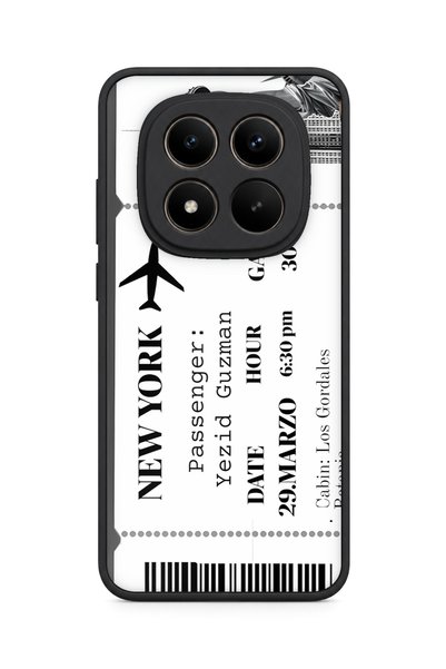 BGAKSESUAR Redmi Note 15 Pro Plus 5g Compatible Newyork Patterned Shockproof ...