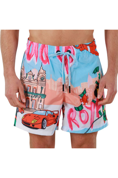 Bain De Mer MEN SWIMWEAR ROYAL CASINO PRINT