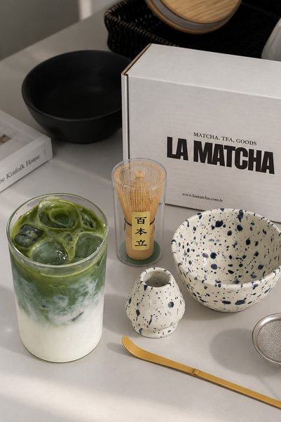 LA MATCHA Ritual Set - Blue