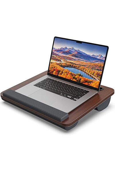 NIUBI Lap Desk, Laptop Tray with Wrist Rest, Portable Handle, Fixed Mouse Pad...
