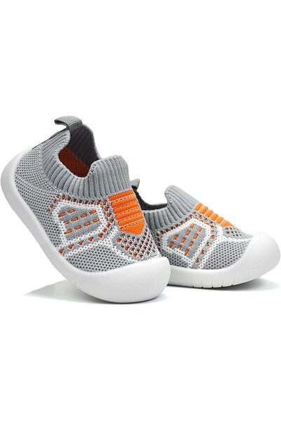 Generic Baby Walking Shoes, Breathable Mesh Slip-on Sneakers, Non-Slip Soles,...