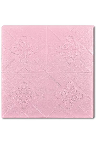 Tapetoo Home Decor Set de 30 de piese de tapet 3D autoadezive cu flori roz, 7...