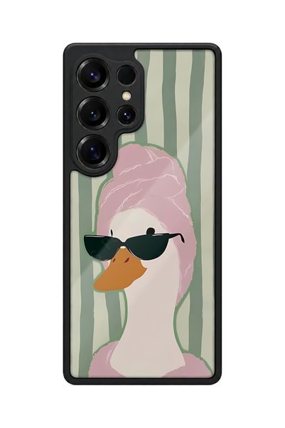 BGAKSESUAR Samsung Galaxy S25 Ultra Compatible Duck Pattern Camera Protected ...