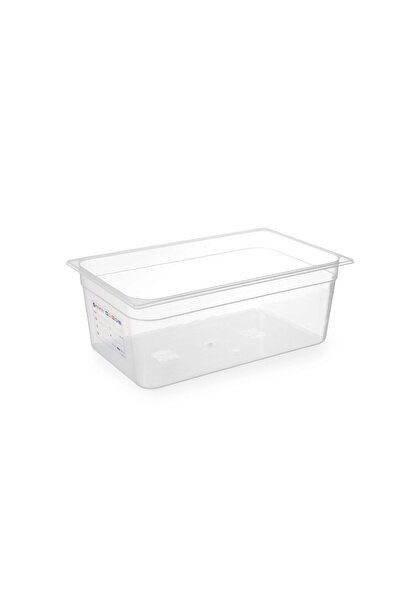 HENDI Tava Gastronorm GN1/1, 530x325x(H)65 mm, 9 litri, polipropilena, cu mar...