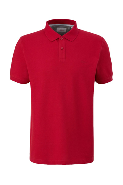 s.Oliver Ανδρικό Polo Κόκκινο 2138262-3160