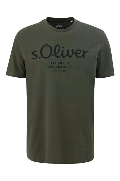 s.Oliver Ανδρικό T-shirt Λαδί 2139909-79D1