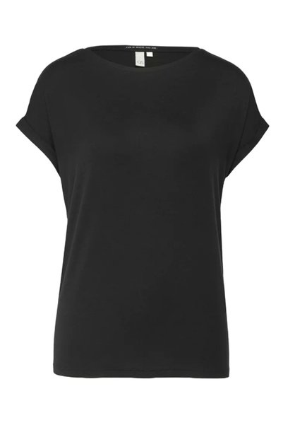 s.Oliver Γυναικείο T-shirt Μαύρο 2165942-9999