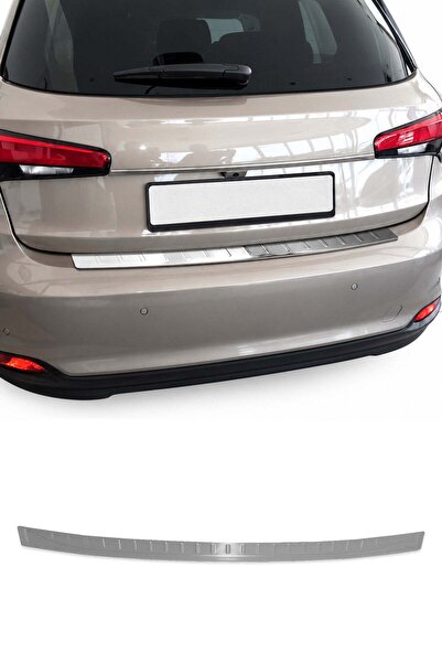 OMAC Fiat Egea Cross 2020-2023 Uyumlu Krom Arka Tampon Eşiği Paslanmaz Çelik ...