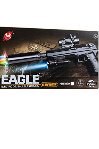 Generic Desert Eagle Electric Water Bullet Gun – Light-Up Blaster with Silenc...