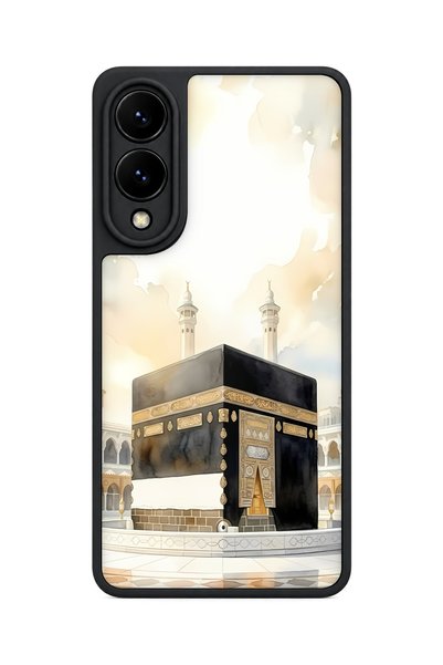 BGAKSESUAR Samsung Galaxy S25 Edge Compatible Mecca Patterned Camera Protecte...