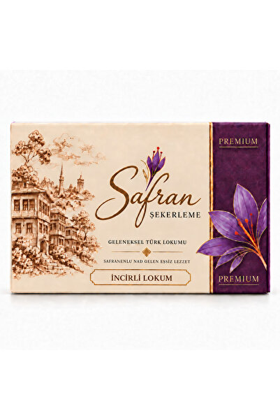 Safran Şekerleme İncirli Lokum 350 G