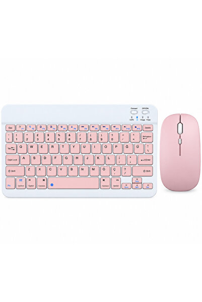 GranTech Bluetooth Klavye Mouse Seti Tablet ve Telefon Uyumlu Kablosuz Klavye...