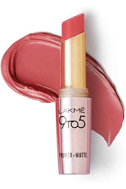 LAKMÉ 9To5 Primer + Matte Lip Color Mp8 Rosy Sunday, Rosy Sunday, 3.6 G, Multi