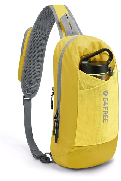 G4Free Sling Bag RFID Blocking Crossbody Backpack with Front Pocket Hiking Da...