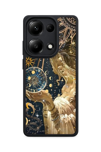 BGAKSESUAR حافظة Redmi Note 13 Pro 4G متوافقة مع نمط تصميم كاميرا مقاومة للصدمات