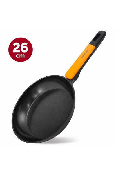 FACKELMANN Frying Pan 26cm, Forged Aluminium, Greblon CK2 Ceramic Non-Stick, ...