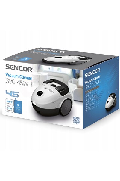 Sencor Aspirator cu sac SVC 45WH-EUE3 Alb