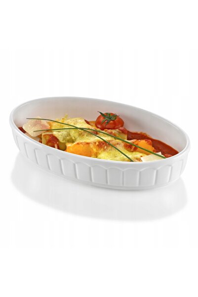 HENDI RUSTICA vas oval din porțelan 245x145x55mm