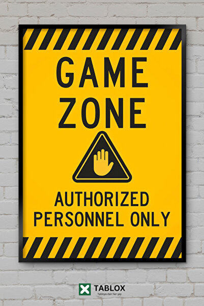 tablomaxtbx Oyun Bölgesi Authorized Game Zone Εξουσιοδοτημένος Διακοσμητικός ...