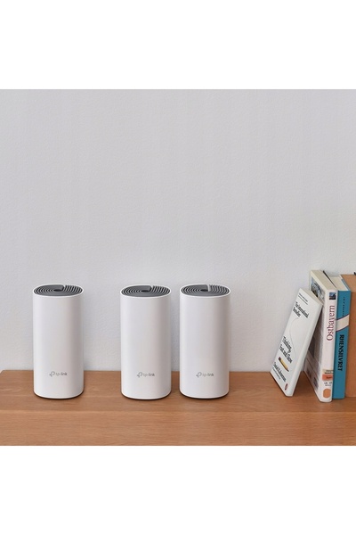TP-LINK Sistem Wi-Fi Deco E4 pentru acasă (pachet de 3)