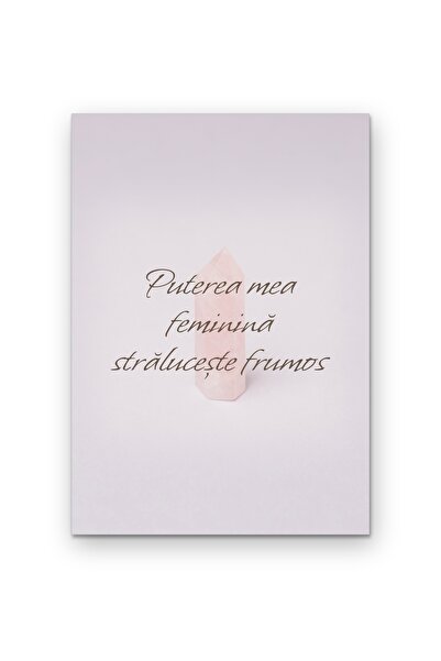 OEM Χαρτόνι αφίσας 250γρ. Α4, Διακοσμητικό τοίχου με απόφθεγμα: Η θηλυκή μου ...