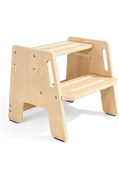 Dotail 2-Step Step Stool for Children, Adjustable Height 24–32 cm, Weight Cap...