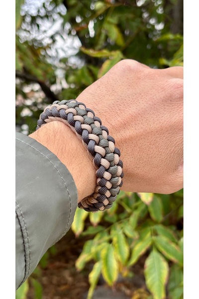 PARACORD Kampruhu Bileklik, Survival Bileklik, Outdoor Kampçı-Dağcı Bileklik