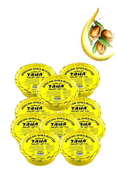 TAHA 10 قطع من زبدة الشيا الأمريكية الأفريقية 8 أونصة