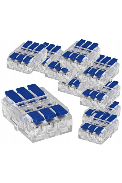 Orno Conector terminal rapid de îmbinare, cu două capete, pentru 3 fire, 2x3x...