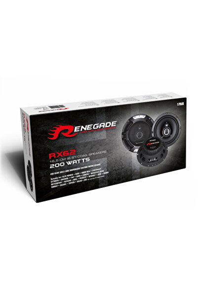Renegade Difuzoare auto RX62 165mm / 16.5cm 2 căi + baffle-uri