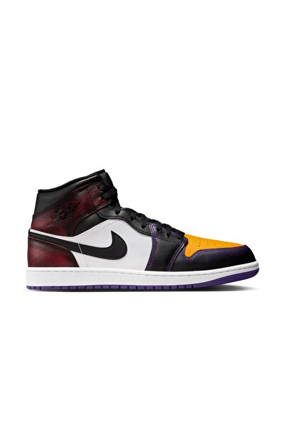 Nike Air Jordan 1 Mid SE 'LA to Chicago' Unisex Spor Ayakkabısı 9383-611 ( SP...