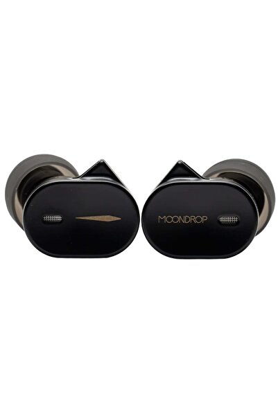 Moondrop Căști CHU III, IEM cu driver dinamic de 10mm, Hi-Fi, carcasă durabilă din aliaj de aluminiu, cablu jack de 3.5mm, cablu detașabil, Negru